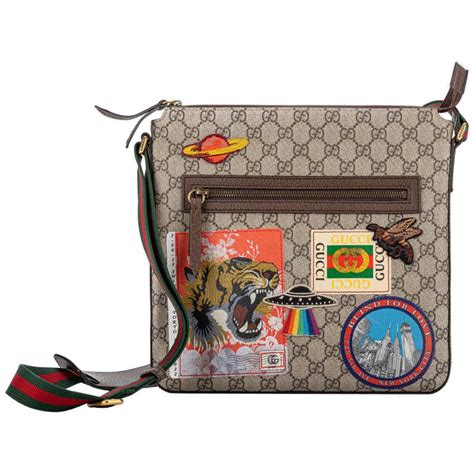 gucci messenger tiger|gucci crossbody messenger.